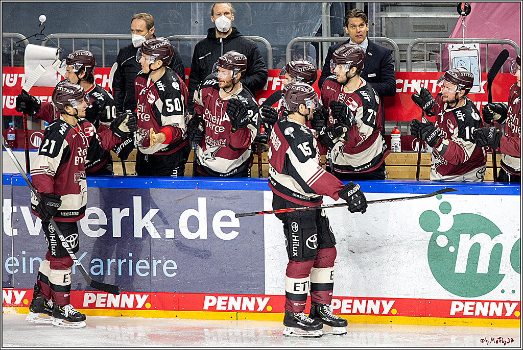 PENNY DEL;  Koelner Haie - Iserlohn Roosters; Koeln, 11.01.2021